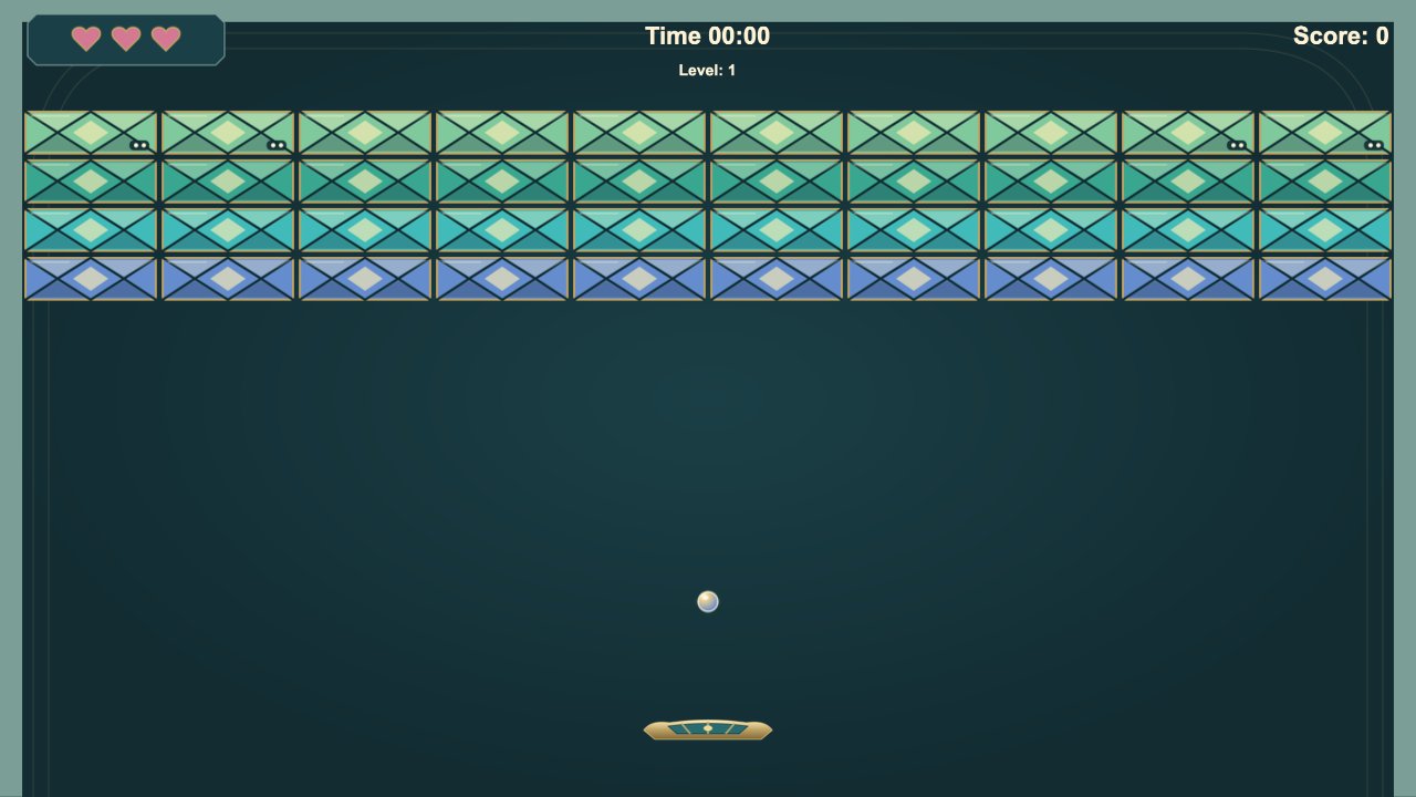 Brick Breaker Rose Window, gameplay