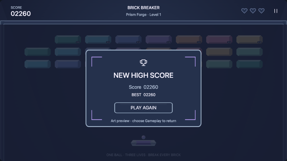 Prism Forge: new high score